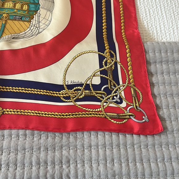 Authentic HERMES Silk Scarf 35” Square - Picture 3 of 7